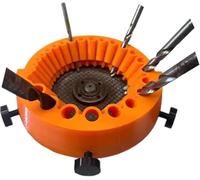 Affilatore Punte Trapano, Drill Bit Sharpener, Power Drill Bit Grinding Attachment, Accessorio per rettifica Punte da Trapano elettriche, Affilatrice per Punte da Trapano da 2-13 mm