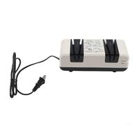 Affilatrice elettrica automatica multifunzione per forbici da cucina e lame di precisione, design compatto con copertura protettiva e base antiscivolo, dimensioni 22 x (bianco)