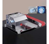 Affilatrice Elettrica per Coltelli di Livello Industriale, Piccola Levigatrice a Nastro, Macchina Levigatrice e Lucidatrice Regolabile Multifunzione