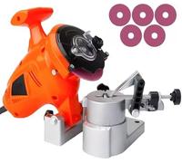 Affilatrice elettrica per motosega con 5 mole per una manutenzione rapida ed efficiente della catena, ideale per proprietari di case e professionisti