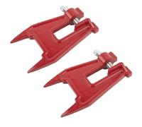 Affilatrice for catene di seghe 2 pezzi - Morsa for affilatura e limatura con supporto for spada - Dispositivo in metallo for motoseghe - Accessori di ricambio for attrezzi da giardino