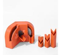 Affilatrice for trapani, affilatrice elettrica for punte, mola diamantata, multiutensile for in carburo di acciaio rapido, portatile, arancione