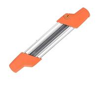 Affilatrice manuale per motosega 2 in 1 Facile Affilatrice a mano Accessori per la manutenzione della motosega Acciaio di alta qualità Manico ergonomico Portatile Strumento di manutenzione efficiente