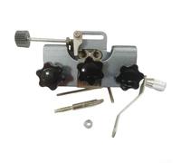 Affilatrice manuale per motosega con funzionamento passo-passo per ripristinare rapidamente la nitidezza della catena della sega (grigio)