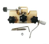 Affilatrice per catena per motosega, strumento portatile per limatura manuale con guida per una rettifica accurata dei denti, accessorio in acciaio inox per la maggior parte delle seghe a gas ed