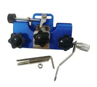 Affilatrice per catena per motosega, strumento portatile per limatura manuale con guida per una rettifica accurata dei denti, accessorio in acciaio inox per la maggior parte delle seghe a gas ed