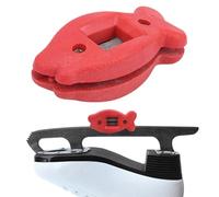 Affilatrice per Pattini da Ghiaccio Manuale con Larghezza Regolabile, Affilatrice per Lame per Pattini da Ghiaccio - Strumento di Affilatura per Pattini da Ghiaccio