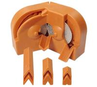 Affilatrice per punte da trapano, rettificatrice ad alta precisione, attacco ergonomico per smerigliatrice angolare, colore nero, giallo, strumento portatile per affilatura rapida e accurata