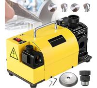 Affilatrice per punte da trapano, smerigliatrice elettrica con angolo regolabile da 95° a 135°, strumento di affilatura multi-task da 3-13 mm, include 11 pinze, ruote CBN e SDC