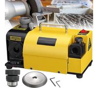 Affilatrice per punte da trapano, smerigliatrice elettrica multi-task per punte HSS, angolo regolabile da 90° a 140°, adatta per punte da trapano da 3-15 mm, affilatrice versatile per coltelli e