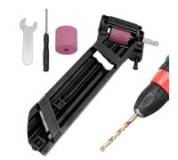 Affilatrice per punte e punte | Strumento di affilatura elettrico per trapano, accessorio per macinazione portatile, per officine, cucina, giardino, falegnameria, garage