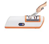 Affilatrice per taglierina e lime | Affilatrice a testa di taglio a 3 fasi,Pietra per affilare automatica per coltelli con caricatore USB,Per lucidare i uso cucina lavoro giardino