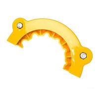 Affilatrice per trapano 3-12mm Multifunzione Plastica Affilatrice | Funzione 3-in-1, affila e guida per punte, per ideale metallo, plastica , giallo visibile