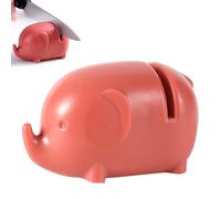 Affilatrice per utensili da taglio, utensili per affilare | Affilacoltelli per forbici con design simpatico elefante,Stabile strumento per affilare i coltelli antiscivolo, gadget da cucina, riparare e