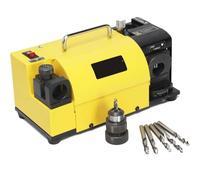 Affilatrice portatile per punte da trapano, 3-13 mm, regolabile, con 11 pinze, sollievo per labbro e angolo di punta 95°-135° per affilatura di precisione