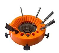 Affilatrice Punte Trapano, Drill Bit Sharpener, Power Drill Bit Grinding Attachment, accessorio per rettifica punte da trapano elettriche, Affilatrice per Punte da trapano per tutte le punte (1PC)