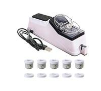 Affilatrice USB elettrica automatica con base antiscivolo con strumenti di rettifica di ricambio Set per forbici e taglierina Affilatrice elettrica automatica