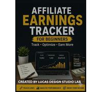 Affiliate Marketing Earnings Tracker: Track Links, Clicks, Conversions & Income - Planner for Affiliate Marketers, Content Creators & Online Sellers