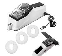 Affiliatore Del Coltello Elettrico - PP Componenti Elettronici 23.5x6.5x9 Cm, Affiliatore Di Rasoio Professionale Per Casa, Strumenti Da Cucina Per 5 Secondi In Fretta Con Doppia Fessura Per Coltelli,