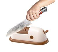 Affiliatore di taglieri a forbice - gadget da cucina ricaricabile, strumento portatile | Affittatore professionale per lame in ceramica in acciaio inossidabile, lucidatura e riparazione di taglienti,