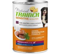 affinity petcare italia srl Trainer Cane Natural Sensitive Adulto Medium&Maxi Anatra & Cereali 400 Gr