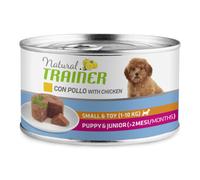 Natural Trainer Maintenance Puppy e Junior Small/Toy 150 gr Puppy & junior - Cibo umido per cani - 1° ORDINE? scegli lo sconto BZR5 / BZR20 + 200 punti fedeltà