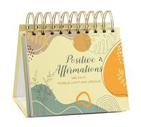 Affirmation Calendar - Daily Affirmation Calendar, Desktop Daily Planner, Inspirational Design, Calendars, Centerpiece | Calendars For Desk, Home, Office, Gift, Friends, Family, Study, Bedroom Use