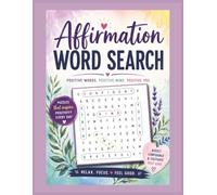 Affirmation Word Search: Positive Words Positive Mind Positive You