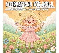 Affirmations For Girl: A Self-Love Coloring Book and Confidence Building with Positive Ages 4-8
