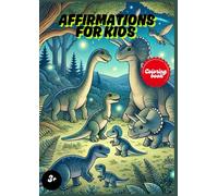 Affirmations for Kids Dinosaur Coloring Book English Ver.