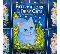 Affirmations Of The FAIRY Cats Cards Deck & Book Set Us Games Systems Saydak New