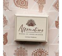 Affirmations Words Of Inner Wisdom Cards Deck Rockpool Esoteric Anderson Nuovo