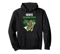 Affittacamere ICH Habe Fertig Rente Felpa con Cappuccio
