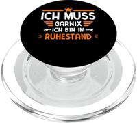 Affittacamere Ich Muss Gar Nix Ich Bin Im Ruhestand Rente PopSockets PopGrip per MagSafe