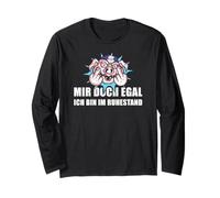 Affittacamere MIR Doch Egal ICH Bin Im Ruhestand Rente Maglia a Manica