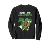 Affittacamere Ruhestand ICH Habe Fertig Rente Felpa