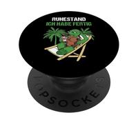 Affittacamere Ruhestand Ich Habe Fertig Rente PopSockets PopGrip Adesivo