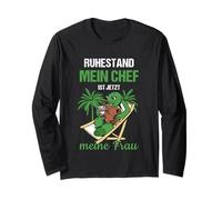 Affittacamere Ruhestand Mein Chef Ist Jetzt Meine Frau Rente Maglia a Manica