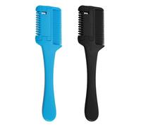 Affittatore Per Capelli Da 2 Pezzi, Strumento Di Riparazione Dei Capelli, Strumento Per Il Salone Per Capelli, Accessori Per Acconciatura Fai -Da -Te (Nero, Blu).