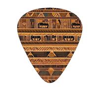 Affreschi egiziani i plettri per chitarra da 12 pezzi includono tre plettri: sottili, medi e pesanti. Adatto per chitarre elettriche, acustiche e bassi di tutte le forze