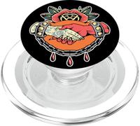 Affronta il diavolo x Stretta di mano x Rose PopSockets PopGrip per MagSafe