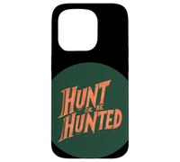 Affronta la sfida con Hunt or Be Hunted Emblem Custodia per iPhone 15 Pro