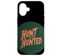 Affronta la sfida con Hunt or Be Hunted Emblem Custodia per iPhone 16