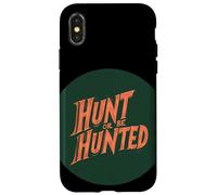 Affronta la sfida con Hunt or Be Hunted Emblem Custodia per iPhone X/XS