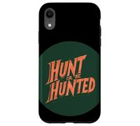 Affronta la sfida con Hunt or Be Hunted Emblem Custodia per iPhone XR