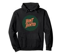 Affronta la sfida con Hunt or Be Hunted Emblem Felpa con Cappuccio