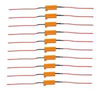 Affronta le sfide di illuminazione del tuo veicolo con questo set di dieci decodificatori LED con una valutazione di sei ohm