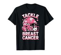 Affrontare Il Cancro al Seno Carino Rosa consapevolezza Calcio Maglietta