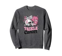 Affrontare Il Cancro tifo Calcio consapevolezza del Cancro al Seno Felpa