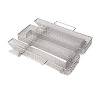Affumicatore a spirale, in acciaio inox, ideale per affumicare carne calda o fredda, formaggio, pesce e maiale (B)